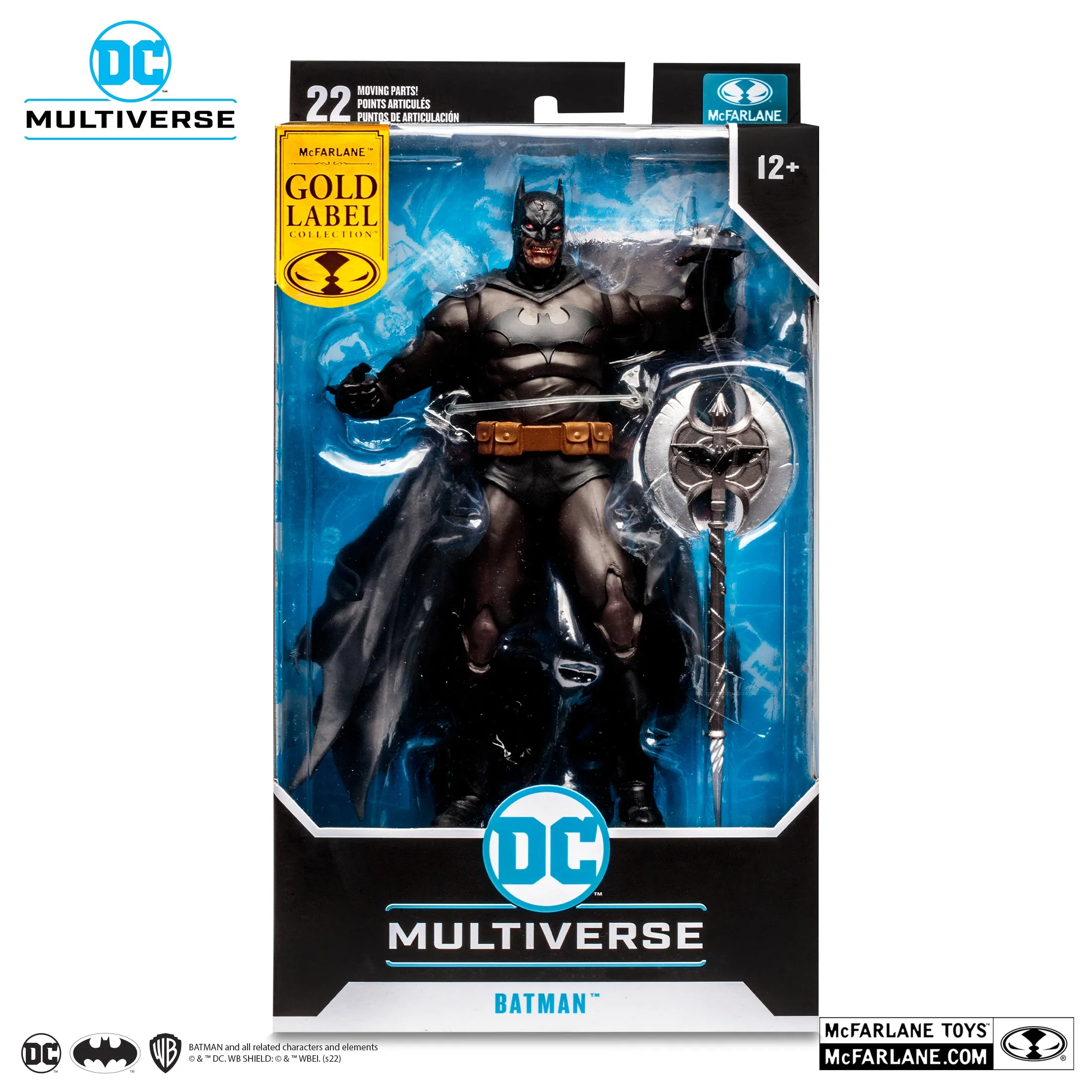 DC Multiverse Batman: DC vs Vampires (Gold Label) 7" Inch Scale Action Figure (Walmart Exclusive) - McFarlane Toys
