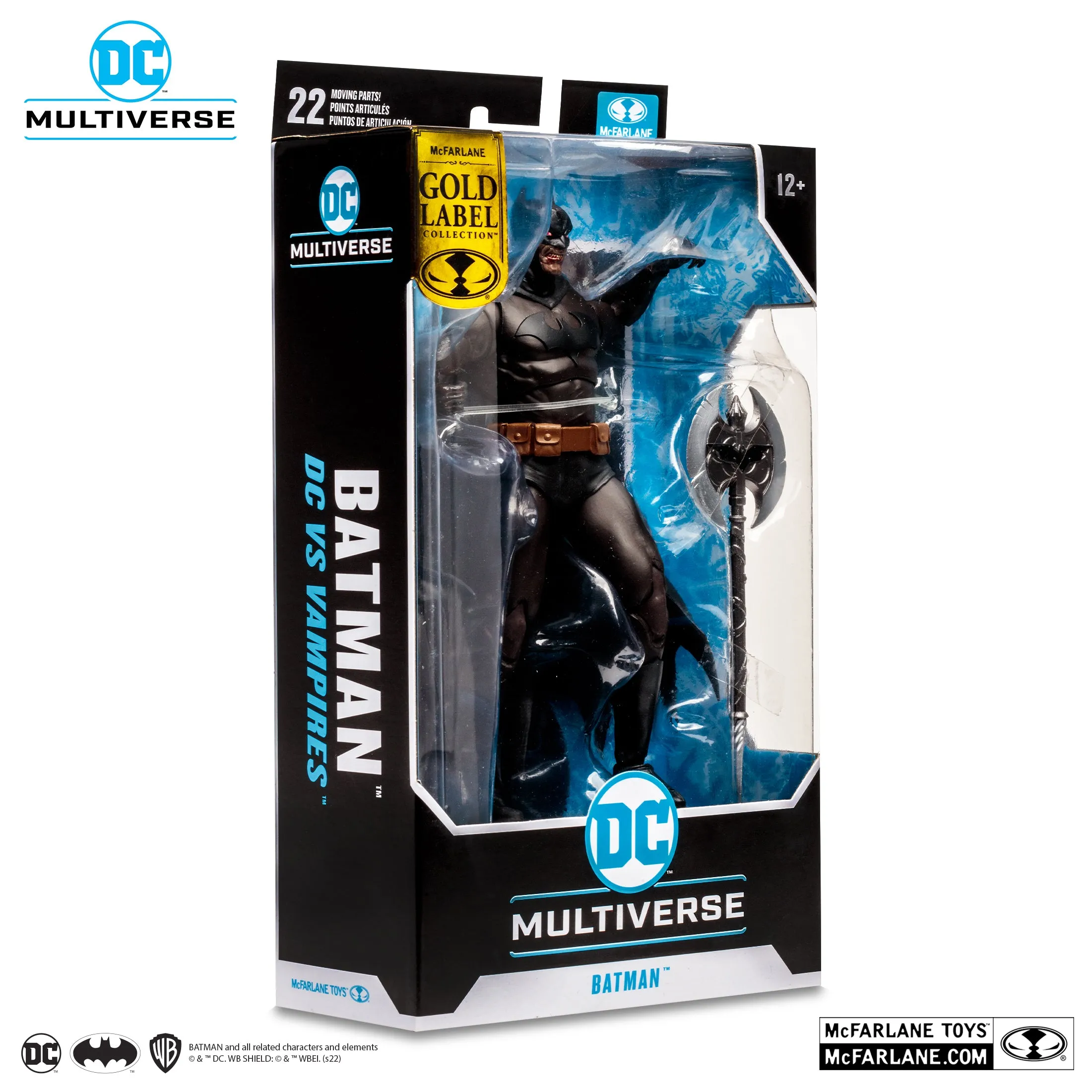 DC Multiverse Batman: DC vs Vampires (Gold Label) 7" Inch Scale Action Figure (Walmart Exclusive) - McFarlane Toys