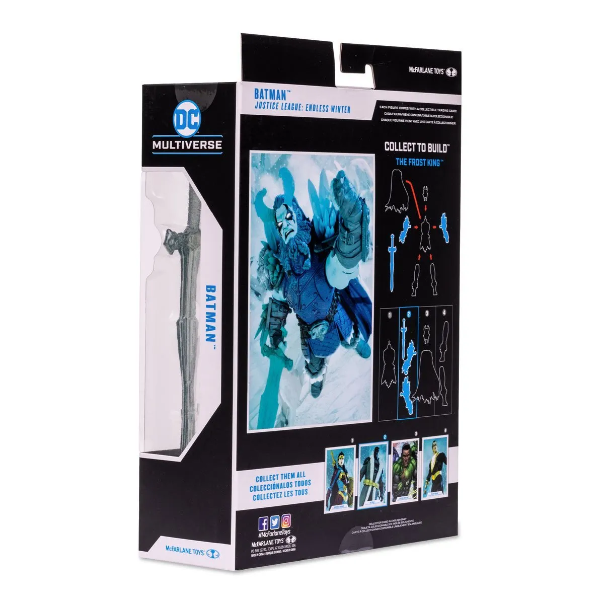 DC Multiverse Endless Winter Batman (Build a Figure - The Frost King) 7" Inch Scale Action Figure - McFarlane Toys