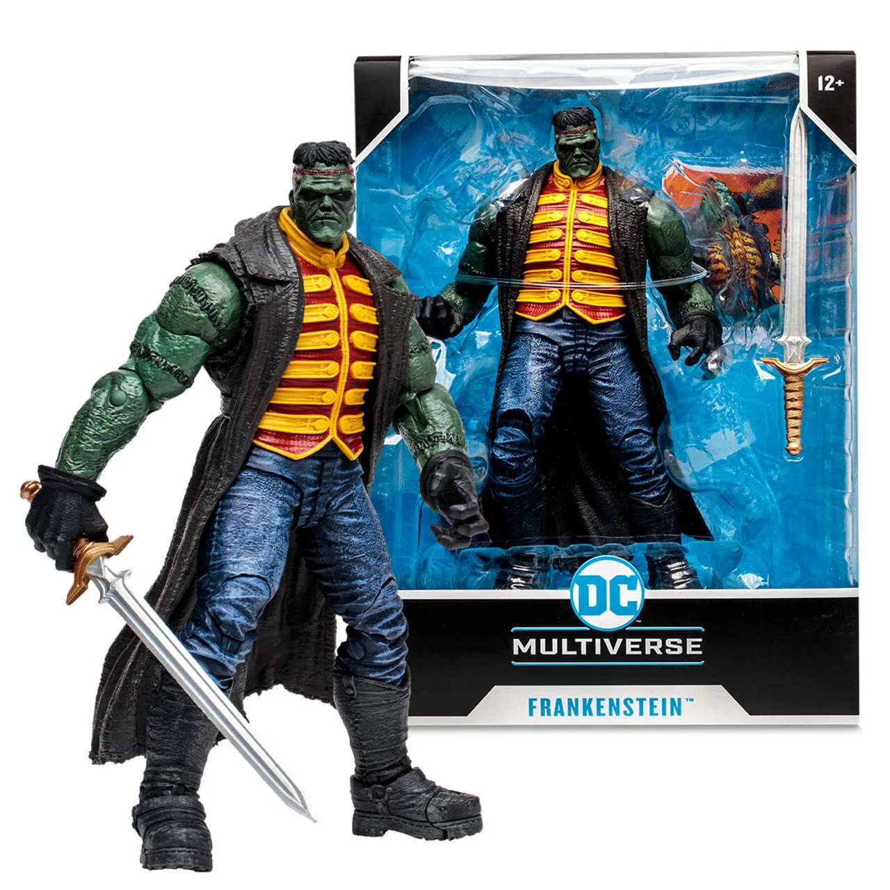 DC Multiverse Frankenstein (Seven Soldiers of Victory) Megafig Action Figure - McFarlane Toys