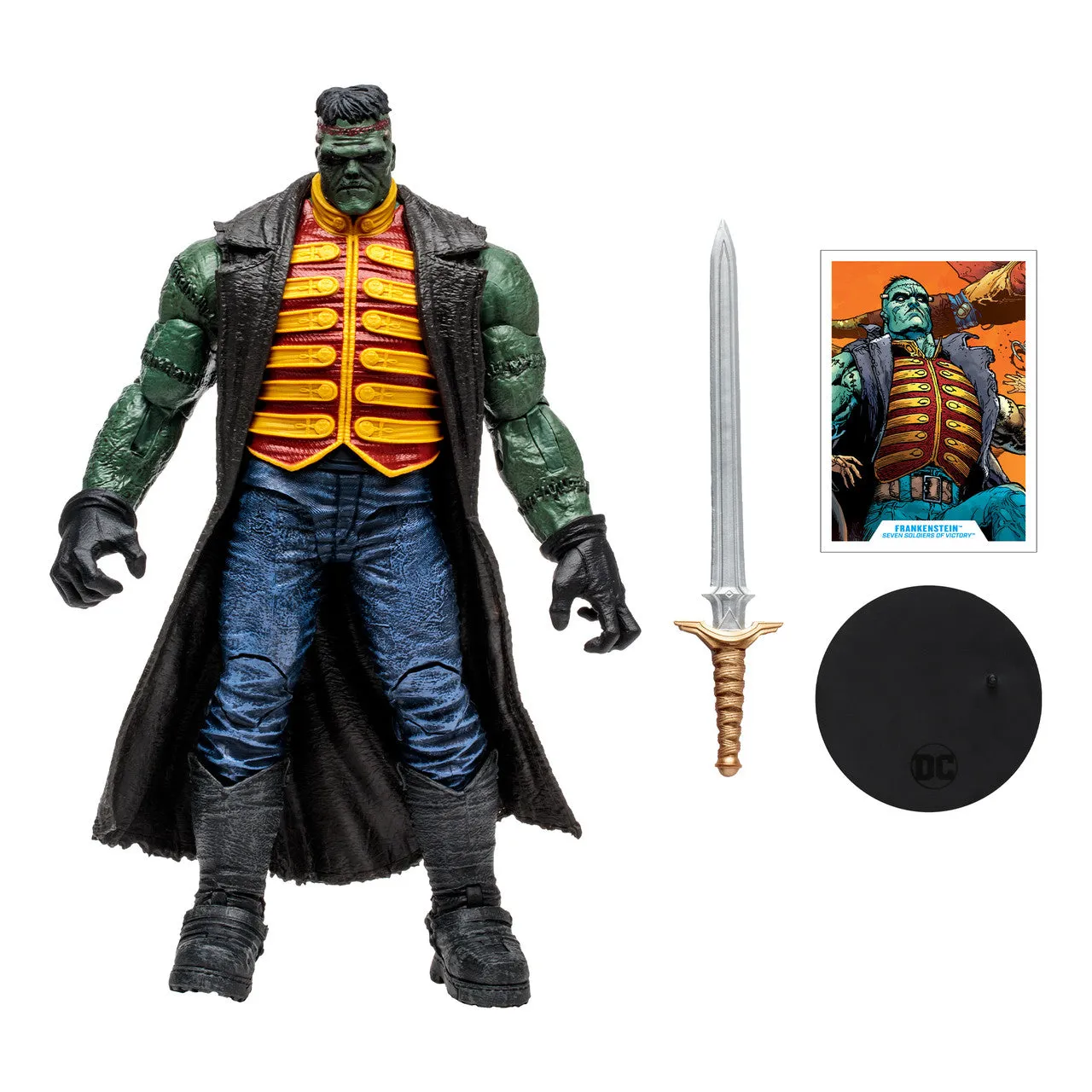 DC Multiverse Frankenstein (Seven Soldiers of Victory) Megafig Action Figure - McFarlane Toys