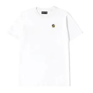 Forty Ben Camo Logo Badge White T-Shirt