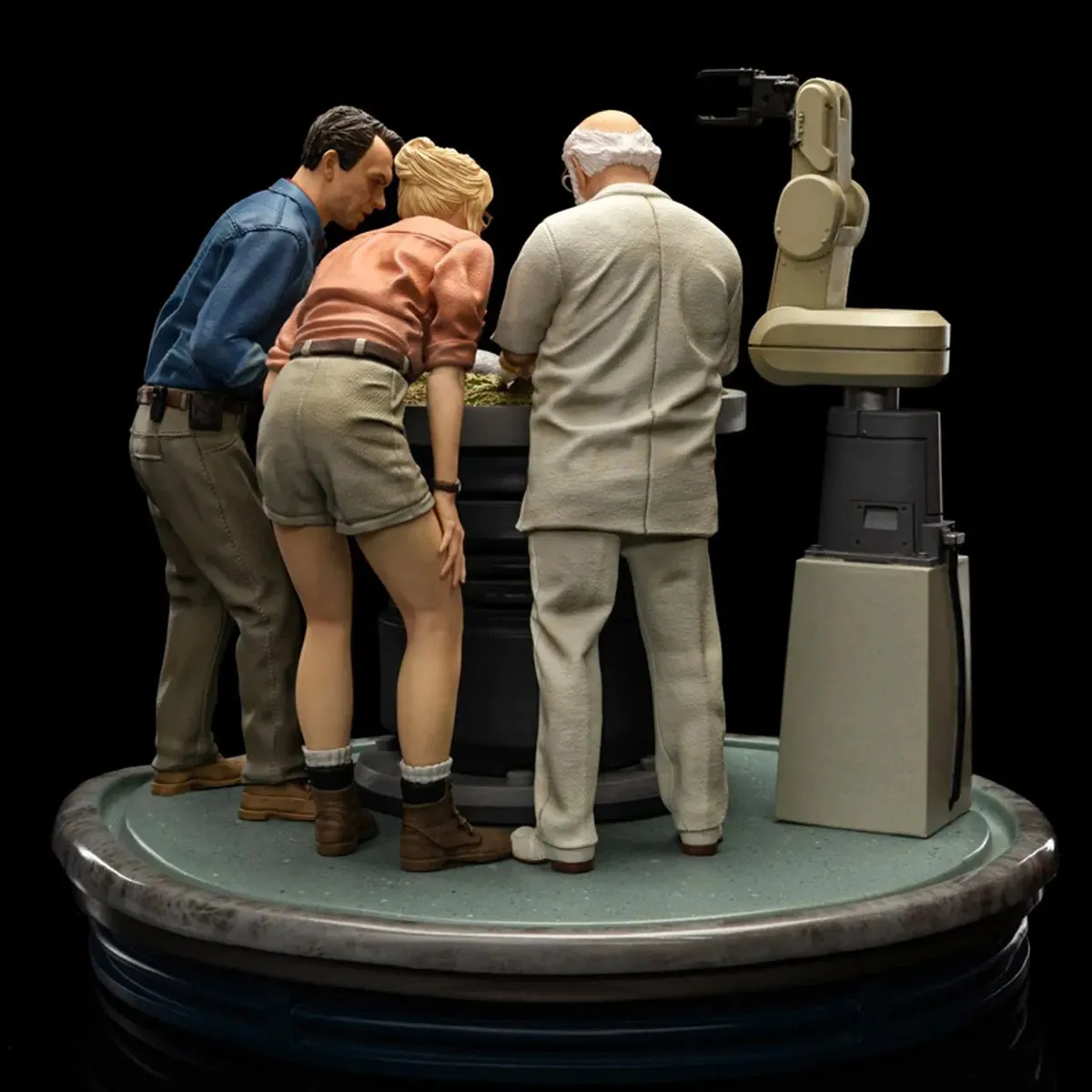 HiPlay Iron Studios, Dinosaurus Park Scene, Statue