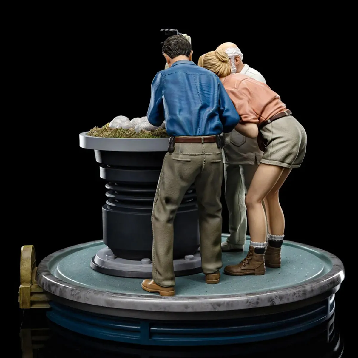 HiPlay Iron Studios, Dinosaurus Park Scene, Statue
