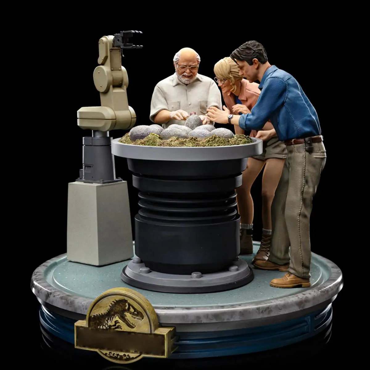 HiPlay Iron Studios, Dinosaurus Park Scene, Statue