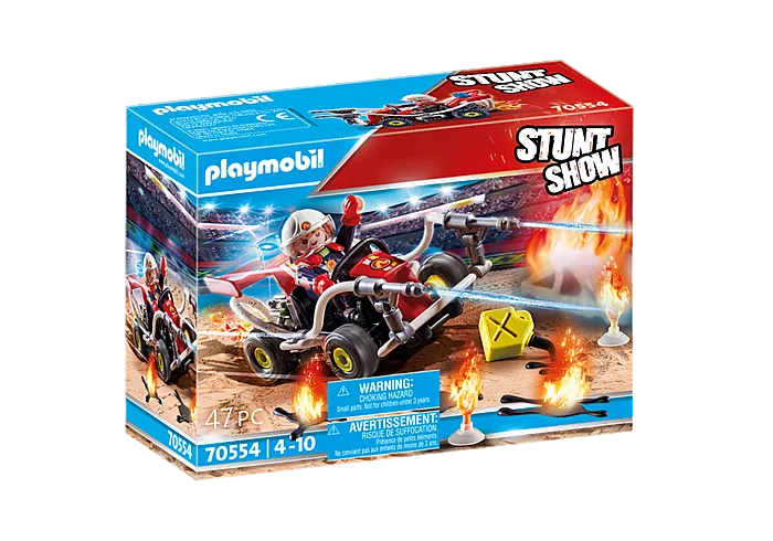 Playmobil Stuntshow: Stunt Show Fire Quad