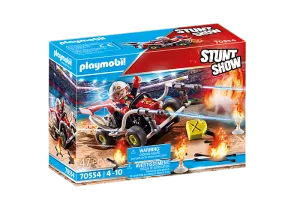 Playmobil Stuntshow: Stunt Show Fire Quad