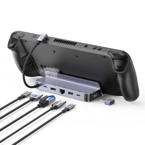 UGREEN Steam Deck Dock 6-in-1 USB C Docking Station with 4K@60Hz HDMI